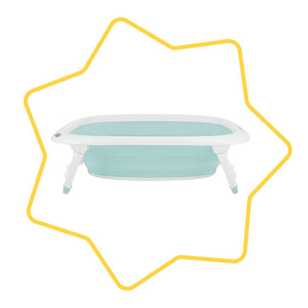 Baignoire pliable Blanc BADABULLE, Vente en ligne de Baignoire bébé