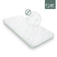 Matelas Cosy'Lite antibactérien 60x120 cm Blanc BABYMOOV - 6