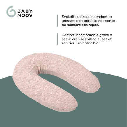 Coussin Maternité doomoo Buddy Cloudy Pink