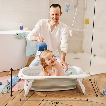 BAIGNOIRE PLIABLE BAIN BÉBÉ – La Maison Des Mamans