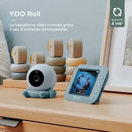 YOO-Roll Babyphone Vidéo Bleu BABYMOOV - 8