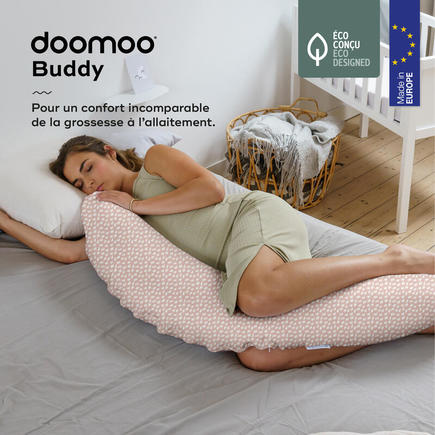 Doomoo Pregnancy/Nursing Pillow - 180 cm - Buddy - Tetra Jersey San