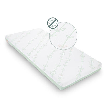 Matelas Cosy'Lite antibactérien 60x120 cm Blanc BABYMOOV