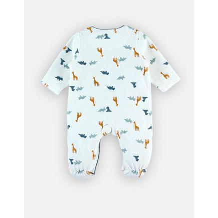 Tiga Stegi & Ops Pyjama Ops velours 0 mois NOUKIE 'S - 3