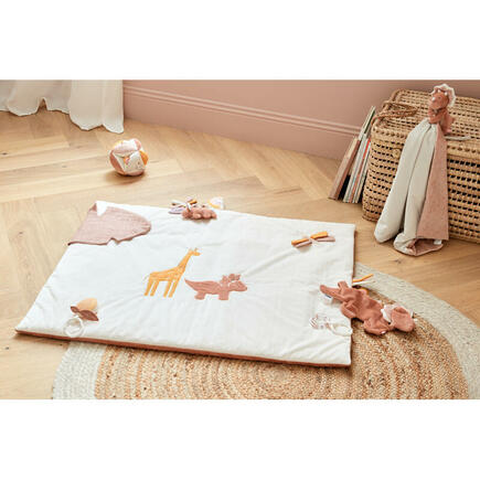 Popsie, Gigi & Louli Tapis de Jeu et Parc 75x95 cm Veloudoux NOUKIE 'S - 2