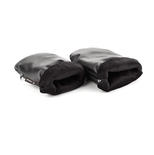 Gants Fourrures pour Guidon Noir