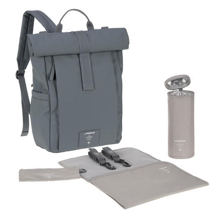 Sac à dos RollTop Up Anthracite LASSIG - 5