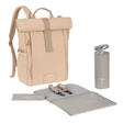 Sac à dos RollTop Up Rose Pêche LASSIG - 4