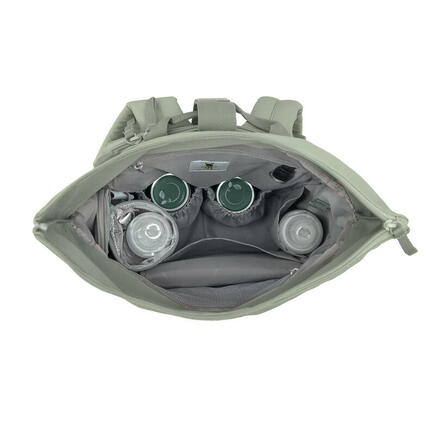 Sac à dos RollTop Up Vert Argenté LASSIG - 10