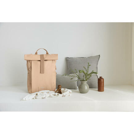 Sac à dos RollTop Up Rose Pêche LASSIG - 2