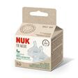 2 tétines NUK for Nature L silicone NUK
