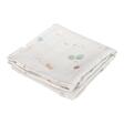 Set de 2 langes en gaze de coton - Little Farm/ Pure Olive - 70 x 70 cm LITTLE DUTCH - 2