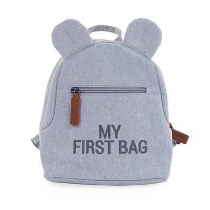 Kids My First Bag Canvas Gris CHILDHOME