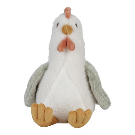 Peluche poule - Little Farm - 17 cm LITTLE DUTCH - 4