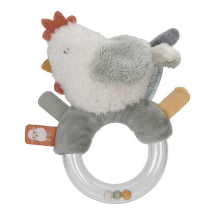 Anneau hochet poule - Little Farm LITTLE DUTCH