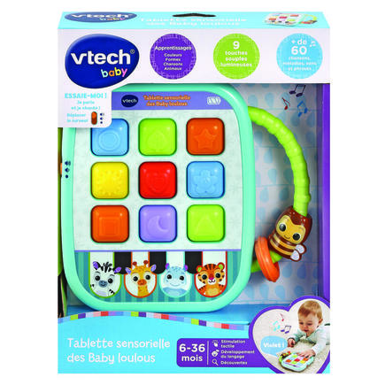 Tablette sensorielle des Baby Loulous Multicolore VTECH - 4