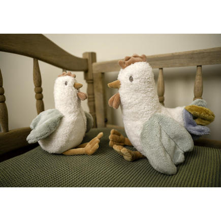 Peluche poule - Little Farm - 17 cm LITTLE DUTCH - 2