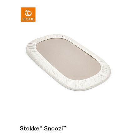 Pack de 2 draps housses OCS Snoozi™ vanille STOKKE - 4