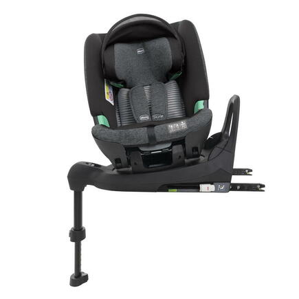 Siège-auto Gr. 0+/1/2/3 Bi-Seat i-Size Air avec base Black air CHICCO - 5