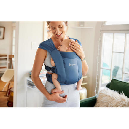 Porte-bébé Embrace soft air mesh Bleu ERGOBABY - 2