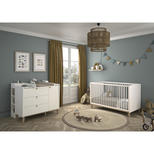 Chambre Duo Aaron Lit 60x120 cm + Commode