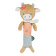 Peluche cri-cri Mila la vache multicolore NATTOU