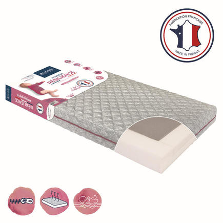 Matelas Résilience déhoussable 360° 70x140x11 cm CANDIDE - 2