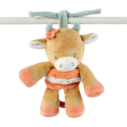 Peluche vache Mila vibrante multicolore NATTOU - 2