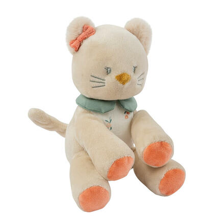 Mini peluche chat Lana beige NATTOU