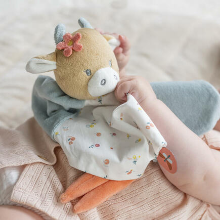 Doudou vache Mila beige NATTOU, Vente en ligne de Doudou et peluche