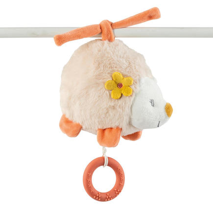 Mini peluche musicale hérisson Zoë rose NATTOU