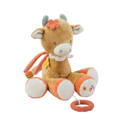 Peluche musicale vache Mila beige NATTOU