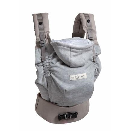 Echarpes de portage et porte-bébé Hoodie Carrier gris athlétique +