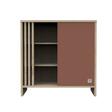 Commode 1 Porte 3 Niches TOKYO Terracotta SAUTHON - 2