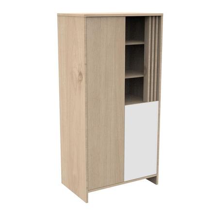 Armoire 2 Portes 1 Niche TOKYO Blanche SAUTHON