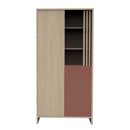 Armoire 2 Portes 1 Niche TOKYO Terracotta SAUTHON - 2