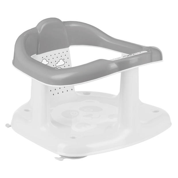 Siège de bain 6M+ panda Gris/blanc MALTEX BABY