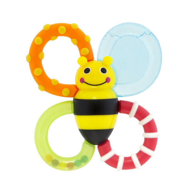 Anneau de dentition abeilles Sassy