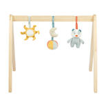 Arches en bois avec peluche Félix&Léo multicolore