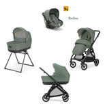 Poussette TRIO System Quattro Electa Darwin Recline Murray Green