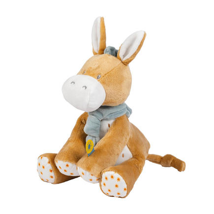 Peluche Félix&Léo âne multicolore NATTOU