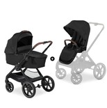 HAUCK Poussette TRIO Walk N Care AIR Set Black Drive N Care + Base isofix Black
