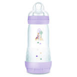 Biberon anti colique 320mL dès 4 mois Planet Love - Lilas