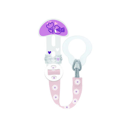 Kit sucette + attache-sucette dès 6 mois Planet Love - Coloris aléatoire MAM - 6