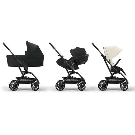 Poussette Eezy S Twist+ 2  BLK - Canvas White CYBEX - 3