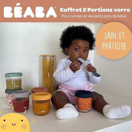 Coffret 2 Portions verre Vert BEABA - 13