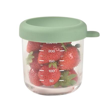 Petit pot en verre  250 ml Sage Green BEABA - 6