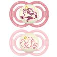 Lot de 2 sucettes Perfect animaux dès 6 mois Planet Love Night - Coloris aléatoire MAM - 10