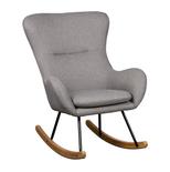 Chaise à bascule Rocking Chair Basic Dark Grey