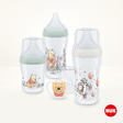 Coffret PP Perfect Match Winnie - 1 biberon 150mL + 2 biberons 260mL + 1 sucette 0-6M NUK